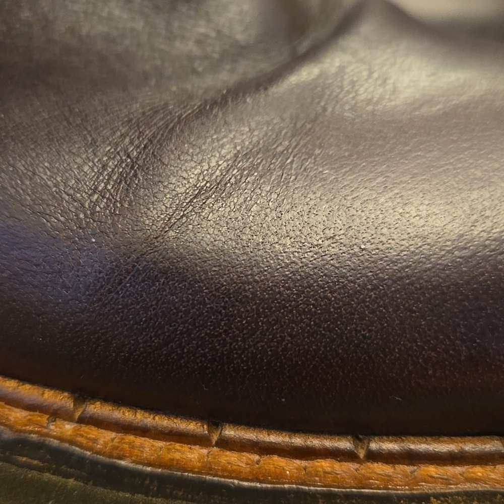 Felmini Burgundy Leather Ankle Booties-Size 39 8.5 - Picture 11 of 12